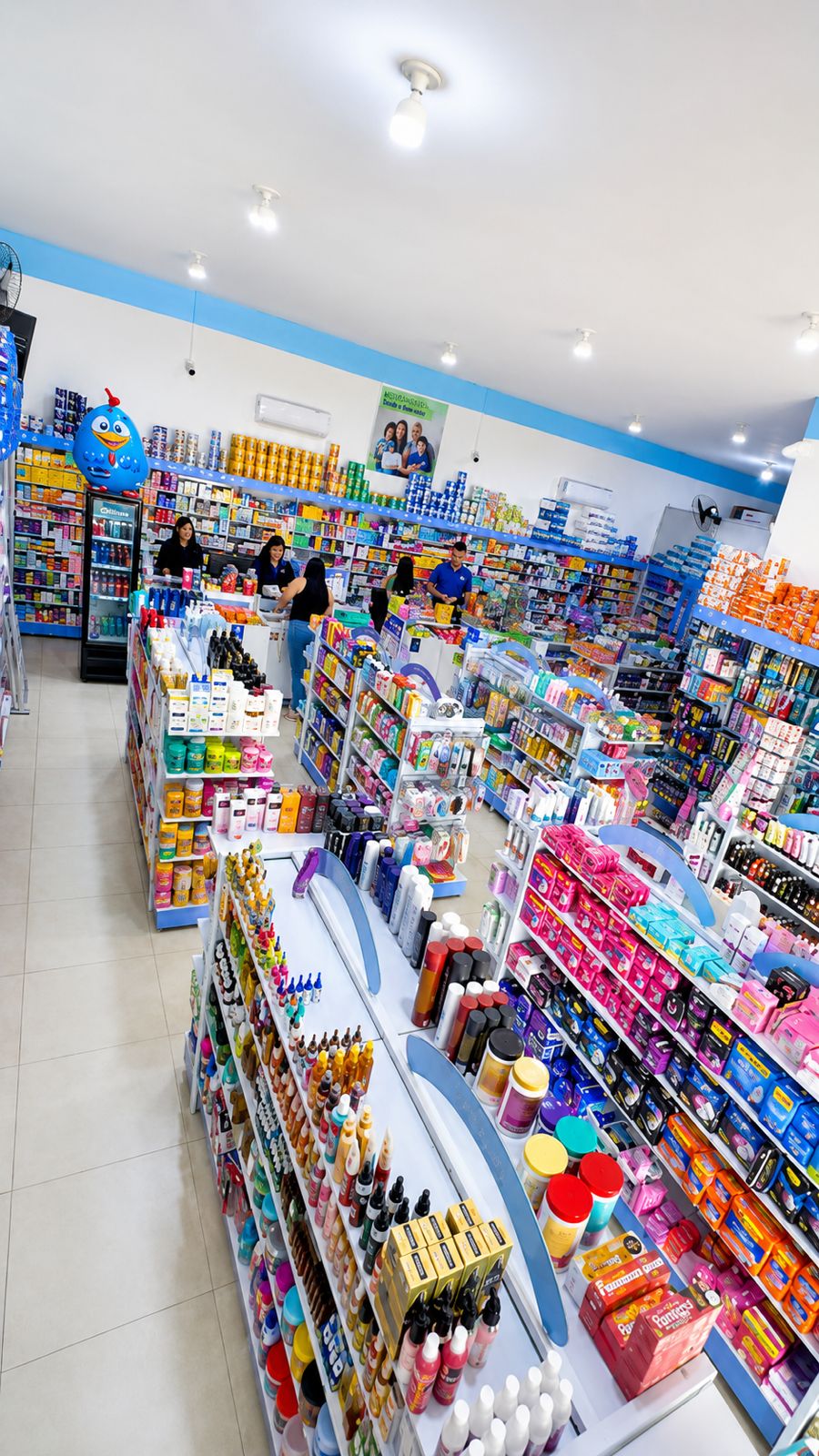 Interior Drogaria Nova Farma
